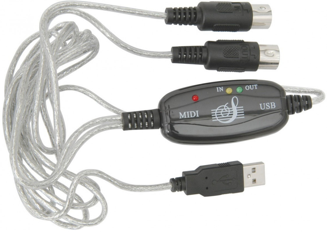 Cable MIDI a USB