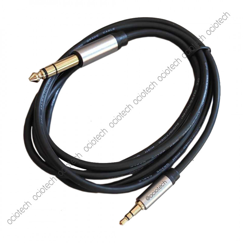 Cable pro mini jack 3.5 a plug estéreo
