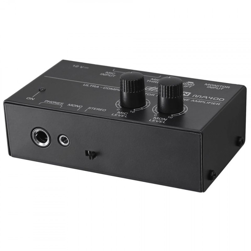Amplificador de auricular para monitoreo MA400
