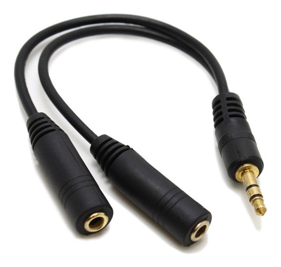 Cable splitter de audio 3.5 mm