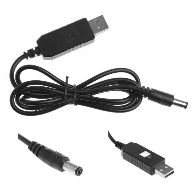 Cable conversor USB 5v a 9v